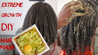 EXTREME DEEP CONDITIONING HAIR MASK FOR FAST HAIR GROWTHPROTEIN TREATMENT FOR DAMAGED HAIRNATURAL [upl. by Zetnauq]