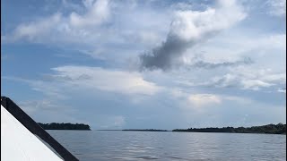 Trip on Essequibo River Guyana to Fort Island [upl. by Winshell387]