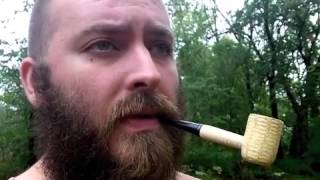 How to hold a corn cob pipe [upl. by Fredette]