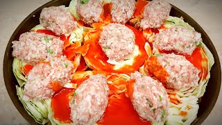 RECEPT ZA SVA VREMENA ideja za porodicni rucak sladak kupus sa mesom i rizom ODUSEVICE VAS [upl. by Galvan508]