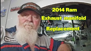 2014 ram exhaust manifold replacement183 [upl. by Nathanial]