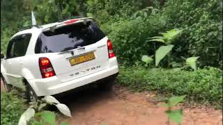 SsangYong Rexton off road fun drive  Sri Lanka [upl. by Ahseila]