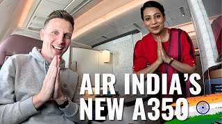 AIR INDIAs NEW AIRBUS A350  A NEW BEGINNING [upl. by Htrap]