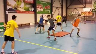 Handball fitness and defense training U15U17 [upl. by Harrow]