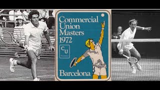 Stan Smith vs Tom GormanMasters 1972 Barcelona Spain [upl. by Nerrawed]