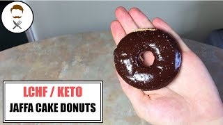 Jaffa Cake Donuts  The Keto Kitchen [upl. by Erle316]