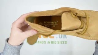 Roamers Desert Boot  Sand Suede  Walktall  Unboxing  Hands on [upl. by Huoh]