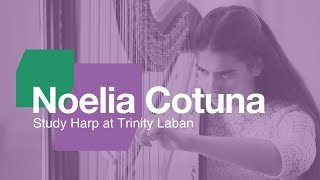 Spotlight on Noelia Cotuna  Harp at Trinity Laban [upl. by Erin833]