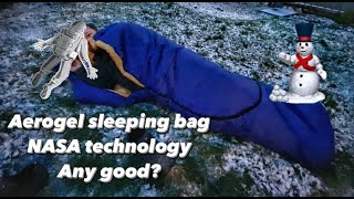 Biigloo Aerogel Sleeping Bag MAD BAD OR DANGEROUS TO SNOW [upl. by Ahcila]