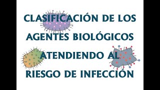 CLASIFICACIÓN DE LOS AGENTES BIOLÓGICOS ATENDIENDO AL RIESGO DE INFECCIÓN [upl. by Nosyla611]