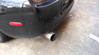 2jz vvti 4 inch exhaust sound [upl. by Hill420]