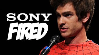 Sony Reportedly Fired Andrew Garfield From SpiderMan Franchise [upl. by Haisa]