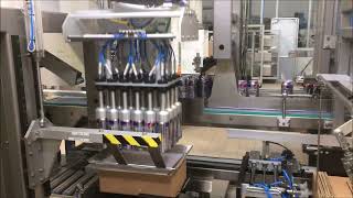 SCALIGERA PACKAGING Case Packer for Beer BottlesCans MP1000L [upl. by Nylicaj]