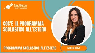 Programma scolastico allestero con New Beetle Viaggi Studio [upl. by Auqenaj]