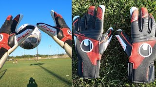 Uhlsport Powerline Absolutgrip HN Goalkeeper Glove Review [upl. by Suneya]