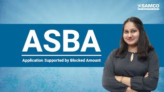 What is ASBA  ASBA क्या है  Applications Supported by Blocked Amount  Latest IPO  UPI for ASBA [upl. by Ala45]