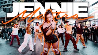 KPOP IN PUBLIC NYC TIMESQUARE JENNIE 제니 Mantra  DANCE COVER  F4MX [upl. by Olimpia933]