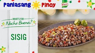 Sisig  Panlasang Pinoy [upl. by Airec]