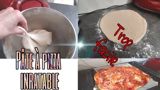 Pâte à PIZZA 🍕 INRATABLE  TROP FACILE ET RAPIDE [upl. by Atolrac]