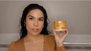 Cantu curly hair routine amp new curly hair products ✨️ curlyhair dryscalp haircare cantu curls [upl. by Skelton]