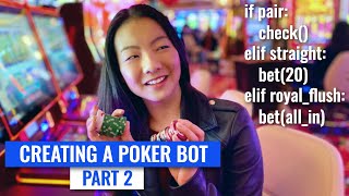 How to Build a Superhuman Poker AI using CFR  Creating a Poker Bot Part 2 [upl. by Eniamert]