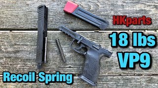 VP9 Overhaul  Episode 8 18lbs Recoil Spring [upl. by Sokul]