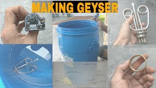 How To Make A Homemade Geyser  apne ghar me khud geyser kese banaye  ZAID ANWER [upl. by Zondra]