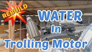 Minn Kota Trolling Motor Rebuild [upl. by Leirej]