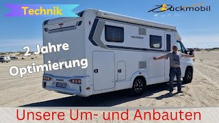 Unsere eigenen Umbauten  Verbesserungen fürs Wohnmobil ☆ Weinsberg CaraLoft 650 MEG [upl. by Dnalra342]