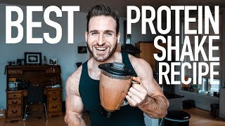 HOW TO MAKE A PROTEIN SHAKE  BEST CHOCOLATE PROTEIN SHAKE RECIPE [upl. by Herson336]