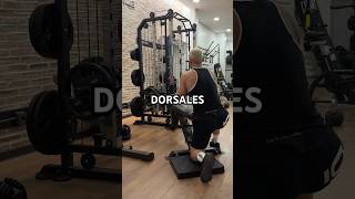 Los mejores ejercicios para dorsales 🔝 workoutmotivation personaltrainerlife [upl. by Hendry]