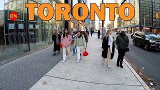 TORONTO  YONGE STREET  WALK  NOV 2024 [upl. by Anigriv]