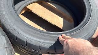 Tire Sidewall Comparison 21545R17 vs 22550R16 Indy500 [upl. by Ifok]