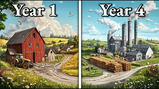 I Spent 4 Years Turning My Farms into Factories to Make EVERY Product in Farming Sim [upl. by Verras]