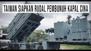 TAIWAN ARAHKAN MONCONG RUDAL ANTI KAPAL KE ARAH KAPAL CHINA [upl. by Hicks579]