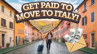 Get PAID to move to ITALY YES you can [upl. by Beckerman646]