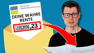 Renteninformation Die traurige Wahrheit 2024 [upl. by Nahtonoj]