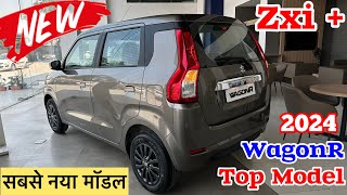 New 2024 Maruti Suzuki Wagonr Zxi Plus Review  wagonr new model 2024  wagonr gadi  wagonr [upl. by Oneill]