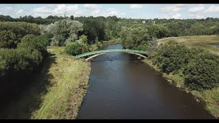 Drone Flight along the Irwell in Lower Kersal Salford [upl. by Pepillo782]