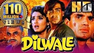 Dilwale HD Bollywood Blockbuster Hindi Film  Ajay Devgn Suniel Shetty Raveena Tandon  दिलवाले [upl. by Acnalb]