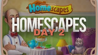 HOMESCAPES  DAY 2 Part Full [upl. by Kirt]