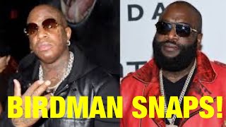 birdman in a interview goes off on rickross and turk about him being fake rap hiphop viral [upl. by Aissak]