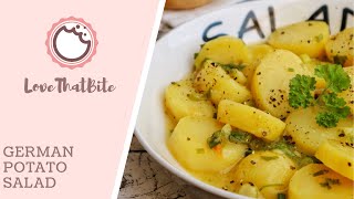 Simple German Potato Salad  Kartoffelsalat [upl. by Anitsirhk]