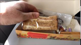 The British Airways Urban Eat sandwich experience Aug 16 [upl. by Eudocia]