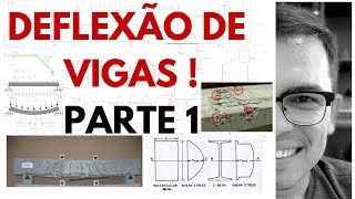 Deflexão em Vigas RESMAT II  Parte 1 [upl. by Winther]