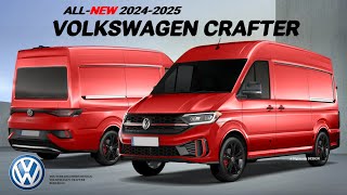 VOLKSWAGEN CRAFTER VAN 20242025 REDESIGN  Digimods DESIGN [upl. by Aivatnuahs]