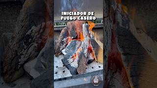 INICIADOR DE FUEGO CASERO 🔥 asado fuego parrilla [upl. by Eula]