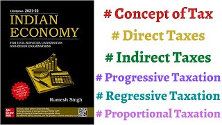 Part 110 Concept of Tax DirectIndirect taxes ProgressiveRegressiveProportional Taxation upsc [upl. by Yknarf]