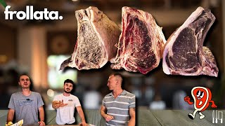 1 KG DI BISTECCA alla FIORENTINA la COTTURA PERFETTA al BARBECUE  razza FASSONA piemontese [upl. by Dde]