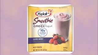 Yoplait Greek Yogurt  A perfect healthy snack alternative Yoplait Greek Yogurt [upl. by Amabil]